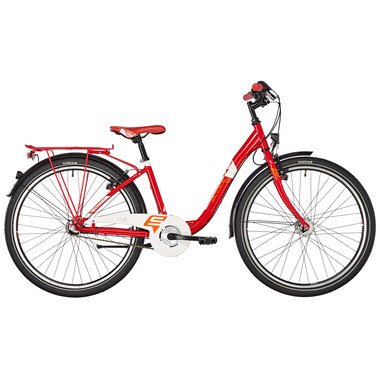 Bicicletta da Città S'COOL CHIX Acciaio 3V 26" Rosso 2020 0